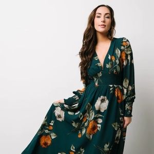 Baltic Born Olivia Maxi Dress in Deep Topaz